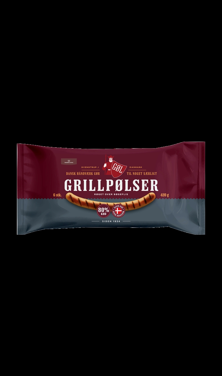 Grill sausages, Gøl