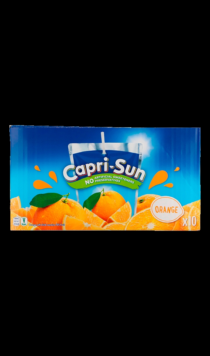 Capri Sun Orange, 10-peck 