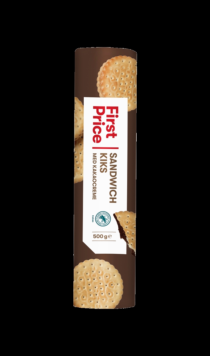 Chocolate biscuits, First Price