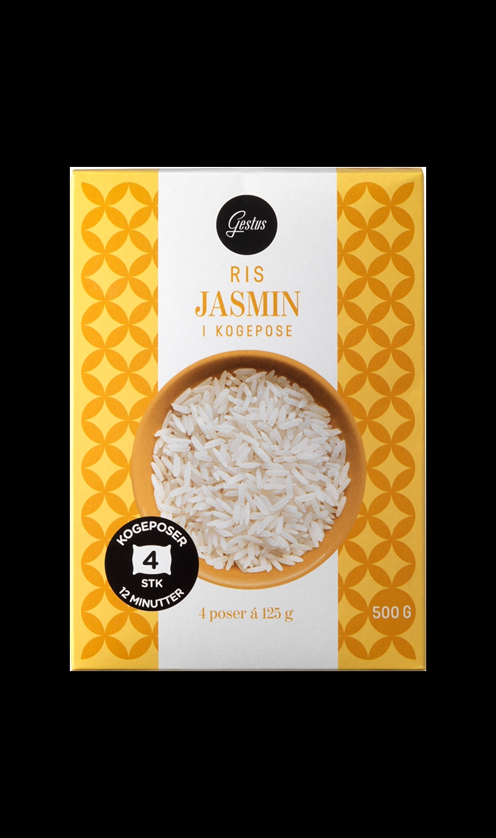 Jasmine rice in bags, Gestus, 500g