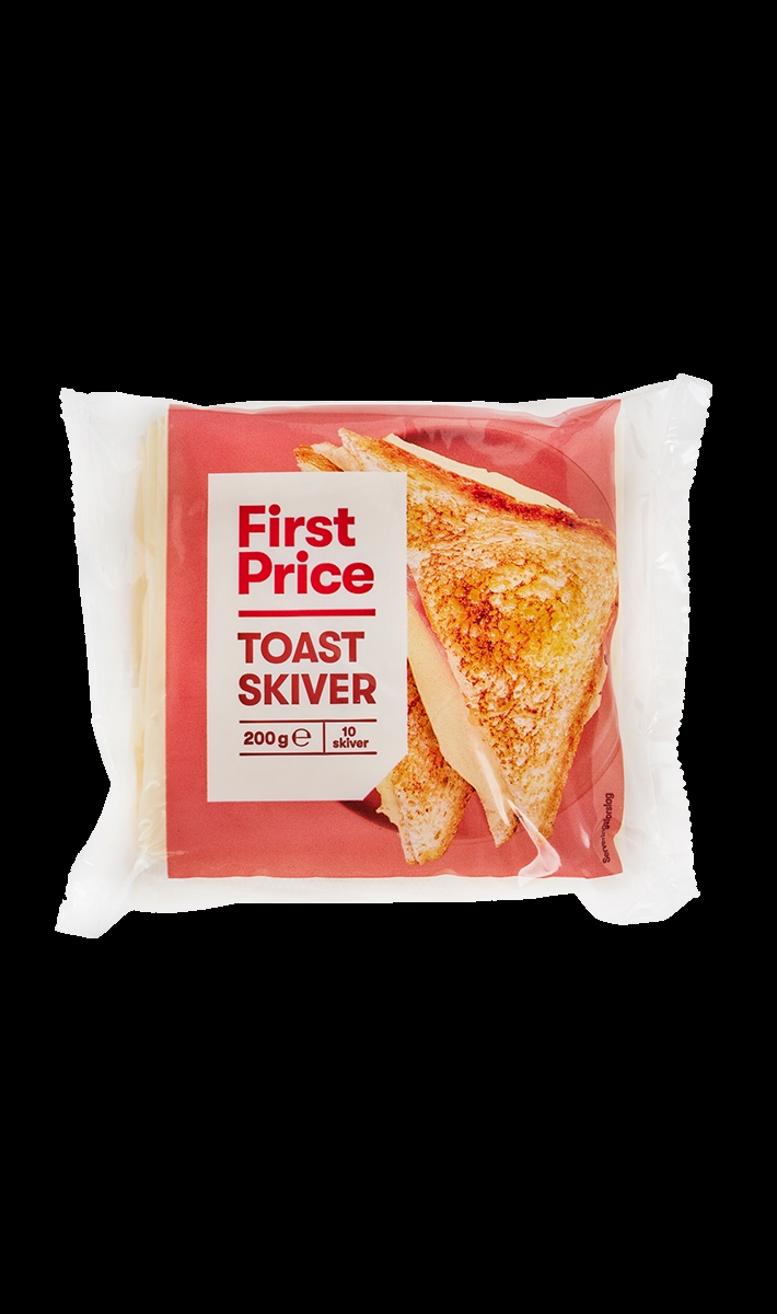 Sliced ​​toast cheese, First Price
